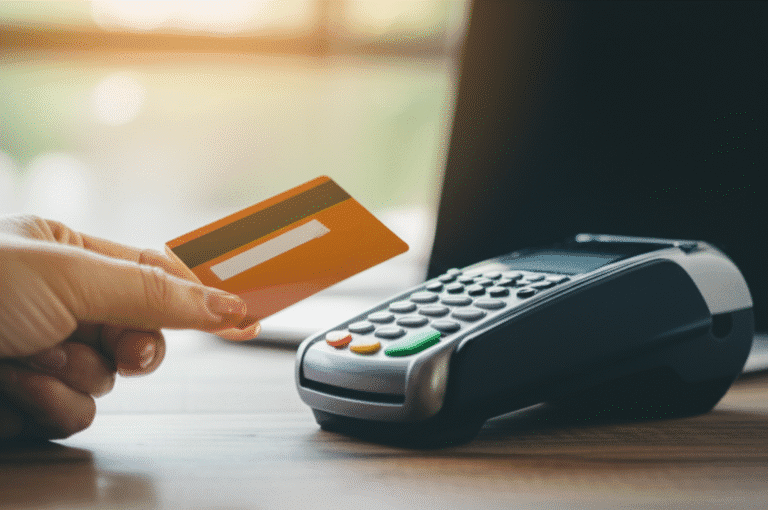 Gastos Impulsivos Online Cartão de crédito sendo usado para compra online